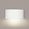 A19 Lighting Paros Downlight E26 Base Dimmable LED Wall Sconce, Bisque 1703-1LEDE26